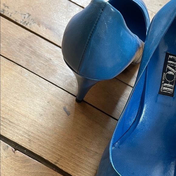 Vintage Italian Blue Heels🧢 - Picture 10 of 11
